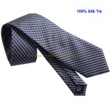 Top Quality 100% Silk Fashion Men Tie 2400d Checker Design (TS2400D)