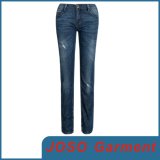 Women Blue Skinny Leg Jean Trousers (JC1067)