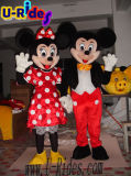 Red cloth Micky Fur Costumes for Party