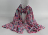 Printed Polyester Lady Scarf