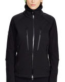 Women Breathable Water-Resistant Slim Outdoor Softshell Jacket