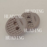 4 Holes Gray Wood Sewing Buttons for Garment (HD1147-15)