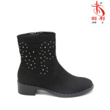 Ankle Boots Lady Shoes with Rivet Decoration (AB661)