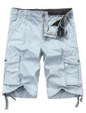 Men's Cotton Twill Cargo Shorts Outdoor Wear Lightweight