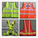 Road Reflective CE Safety Vest with Reflective Material