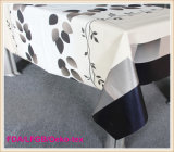 PVC Printed Tablecloth with Nonwoven Backing (TJ0001A/B/C/D)