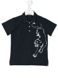 Factory Boy's Animal Printed Polo Shirt