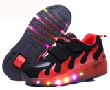 High Quality Flashing Roller Shoes with Auto Design