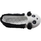 Plush Panda Ballet Slippers