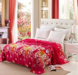 Good Quality Printed Flannel Blanket, Flannel Bedding