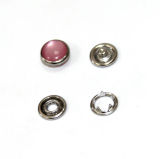 Pink Color Pearl Prong Snap Buttons for Fashion Clothing