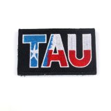 Cheap Letters Logo Custom Embroidery Patch for Clothing