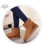Fashion Snow Sheepskin Ankle Boots for Ladies
