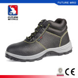 Ce S1p Emboss Cow Split Leather Industrial Steel Toes Safety Shoes