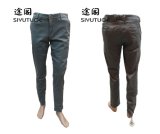 Men Fashion Cotton Soft Garment Dyed Trousers Pants