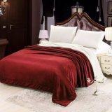China Supplier Premium Sherpa Throw Blanket for Bed Couch Sofa