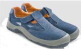 Sandal Cow Suede Leather Safety Shoes with Ce Certificate (Sn5709)
