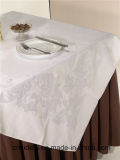 Hotel White Banquet Wedding Cotton Table Cloth
