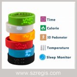LED Screen 3D Stereo Silicone Sleep Monitor Sports Smart Bracelet