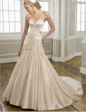 A-Line Beading Fashion Bridal Wedding Dresses (MN001)