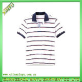 High Quality Custom Striped Polo Shirt Cotton
