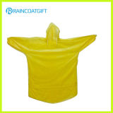 Rpe-065 Disposable PE Rain Poncho with Elastic Sleeve