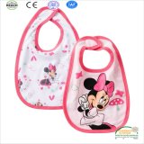 Micky Mouse Print PVC Laminated Stainproof Baby Bib