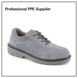Genuine Leather Summer Breathable Man Work Shoe