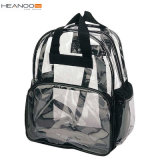 Good Quality 100% Two Way Carrying PVC Transparent Clear Backpack with Adjustable Straps