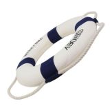Blue and White Foam Life Buoy for Decoration