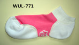 Ankle Ultra Sport Sock with Cotton Nylon for Women (SCS-03)