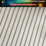 Cheap Polyester Twill Yarn Dyed Stripe Suit Lining Fabric (S187.188)