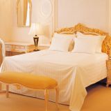 3 Cm Stripe Duvet Cover Bed Sheet for Hotel
