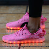 2017 Hot Selling Yeezy Boost 350 Flykint LED Light Shoes