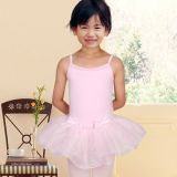 Professional New Style Fancy Skirted Girl Dance Leotards
