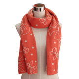 Lady Fashion Acrylic Knitted Winter Warm Scarf (YKY4194)