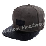 Fashion Snapback Hats with Leather Patch