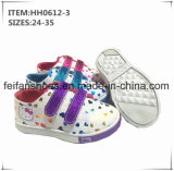 Children Injection Canvas Shoes Sport Shoes Factory (HH0612-3)