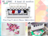 2017 Six Head Computer Best Design and Best Selling Embroidery Machine