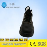 Steel Toe Cap Men Leather Safety Shoes Footwear with Reflective Stripe