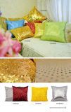 Custom Fashion Sequin Fabric Cushion for Home Textile