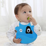 Manufacturer 2016 New Arrival Cute Silicone Baby Bib