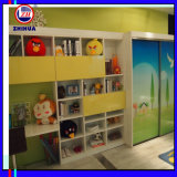 Large Wardrobe Children Furniture Armoire with Cartoon Door