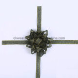 Lurex Metallic Edge Gift Packing Ribbon Bows