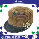 New Design Women's Paper Straw Equestrian Hat (AZ024B)