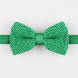 Green Knit Bow Tie