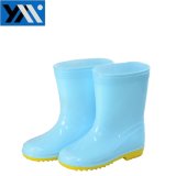 Solid Color Hot Sale Cute Waterproof Baby Shoes PVC Rain Boots