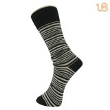Men's Cotton Stripe Dress Socks