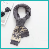 Customize Knitted Scarf with Weave Scarf Christmas Collar
