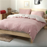 Luxury Cotton 4piece Stripe Bedding Suite for Home, Children, Teenage